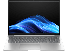 HP EliteBook 6 G1ah 16 inch Notebook PC - 16" - Pike silver aluminum (BN9M0PT)