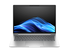 HP EliteBook 6 G1i 14 inch Notebook AI PC, Silver - 14-inch - Pike silver aluminum (BN9M6PT)