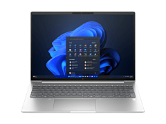 HP EliteBook 6 G1a 16 inch Notebook AI PC, Silver - 16-inch - Pike silver aluminum (BQ4T7PT)