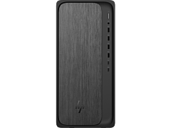 HP OmniDesk Desktop M02-0013a PC - Without Screen - Gray wood, jack black chassis (D97LLPA)