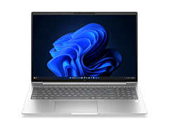 HP EliteBook 6 G2i 16 inch Notebook AI PC, Silver - 16-inch - Pike silver aluminum (E13M7PT)