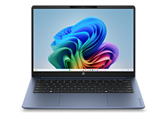 HP OmniBook 3 14 inch Next Gen AI Laptop 14-hz0077QU, Blue - 14" - Starlit blue aluminum (E66C3PA)