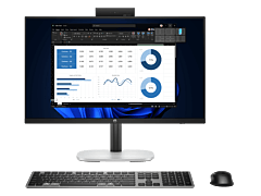 HP ProStudio 4 All-in-One G1i 23.8 inch Desktop AI PC - 23.8-inch - Black (C3QQ7PT)