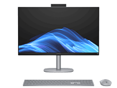 HP OmniStudio X All-in-One 27-cs0002a Desktop PC - 27-inch - Meteor silver (BD0R3PA)