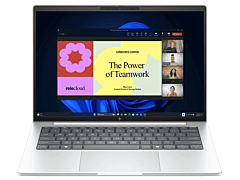 HP EliteBook 8 G1i 14 inch Notebook AI PC, Silver - 14-inch - Glacier silver aluminium (DM1H3PT)
