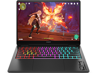 HP OMEN Transcend 14 inch Gaming Laptop 14-fb1041TX, Black - 14-inch - Shadow black aluminum (C81RQPA)