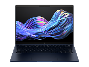 HP EliteBook X G1i 14 inch Notebook Next Gen AI PC, Blue - 14-inch - Blue (B98HPPT) - Center facing