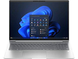 HP EliteBook 6 G1i 16 inch Notebook AI PC, Silver - 16-inch - Pike silver aluminum (C0UK6PT)