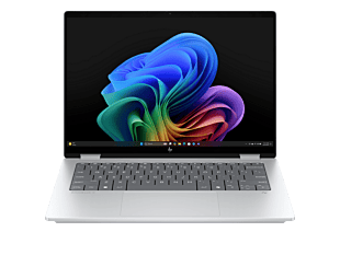 HP OmniBook X Flip 2-in-1 Laptop Next Gen AI 14-fk0069AU - 14" - Glacier silver aluminum (C5AY4PA)