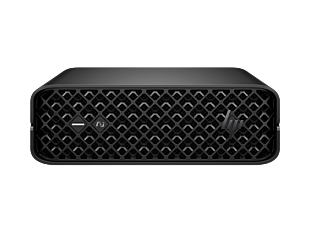 HP Z2 Mini G1i Workstation Desktop PC - Without Screen - Black (CU6V5PT) - Center facing