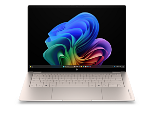HP OmniBook Ultra Laptop Next Gen AI 14-kd0004TU, Sand - 14" - Silk sand aluminum cover and keyboard frame (D78FPPA)