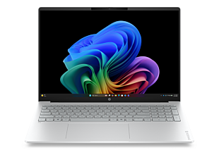 HP OmniBook 5 14 inch Next Gen AI Laptop 16-bm0062TU, Silver - 16" - Glacier silver aluminum (D95C3PA)