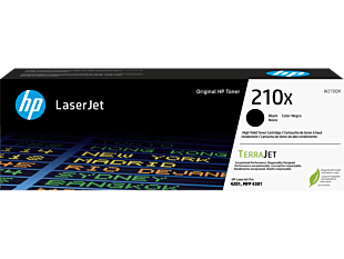 HP 210X Black Original LaserJet Toner Cartridge (W2100X)