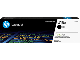 HP 218A Black Original LaserJet Toner Cartridge (W2180A) - Center facing