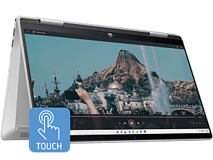 HP Pavilion x360 14 inch 2-in-1 Laptop 14-ek1097TU, Silver - 14