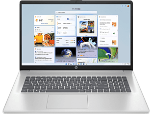 HP Laptop 17-cn4046TU, Silver - 17.3" - Natural silver (D41RBPA)