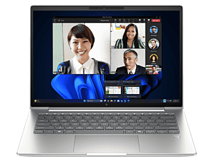 HP EliteBook 6 G1i 14 inch Notebook AI PC - 14-inch - Pike silver aluminum (BN8S0PT)