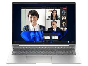 HP EliteBook 6 G1i 16 inch Notebook AI PC, Silver - 16-inch - Pike silver aluminum (C0UK6PT)