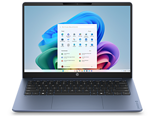 HP OmniBook 3 14 inch Next Gen AI Laptop 14-hz0077QU, Blue - 14" - Starlit blue aluminum (E66C3PA)
