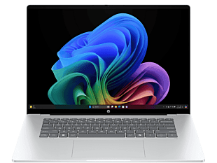 HP OmniBook 5 16 inch Next Gen AI 16-fb0006QU, Silver - 16" - Glacier silver aluminum (C42DWPA)