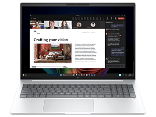 HP EliteBook 8 G1i 16 inch Notebook Next Gen AI PC, Silver - 16-inch - Silver (D84YMPT)