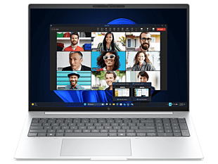 HP EliteBook 8 G1i 16 inch Notebook AI PC, Silver - 16-inch - Glacier silver aluminium (BH3J2PT)