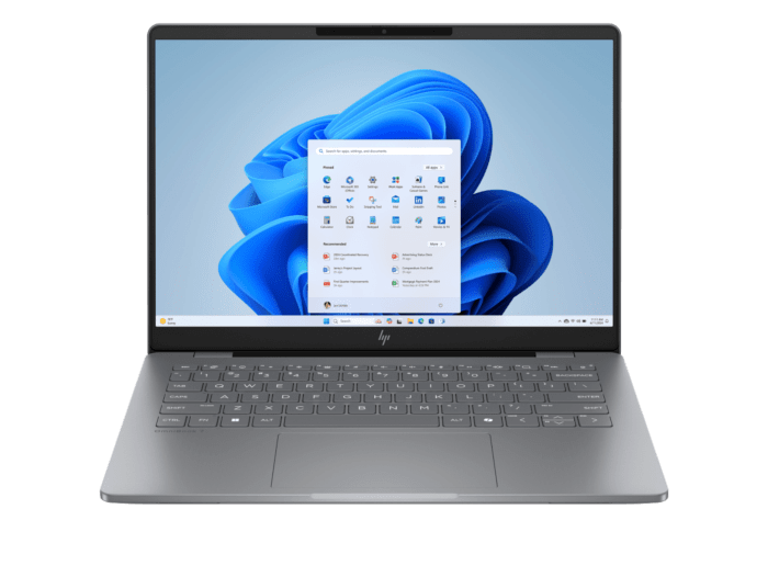 HP OmniBook 7 Laptop AI 14-fr0053TU - 14-inch - Meteor silver aluminum (C42D1PA)