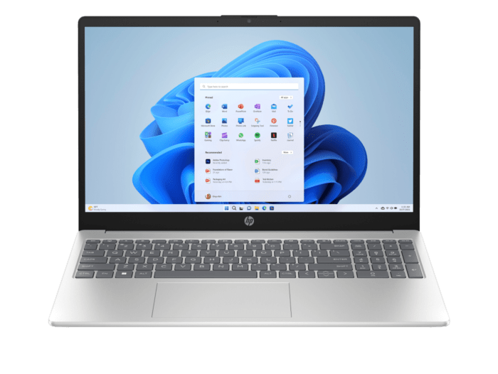 HP Laptop 15-fd0922TU, Silver - 15.6-inch - Natural silver (D41R8PA)