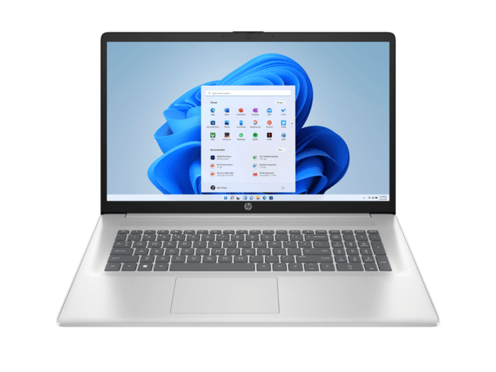 HP Laptop 17-cn4046TU, Silver - 17.3" - Natural silver (D41RBPA)