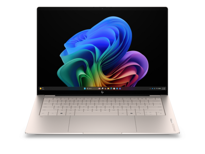 HP OmniBook Ultra 14 inch Next Gen AI Laptop 14-kd0004TU, Sand - 14" - Silk sand aluminum cover and keyboard frame (D78FPPA)