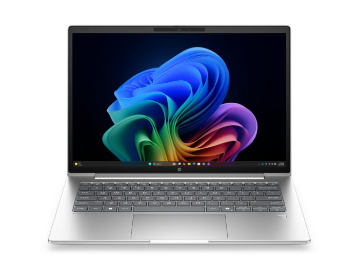 HP ProBook 4 G2i 14 inch Notebook AI PC, Silver - 14-inch - Pike silver aluminum (E04E1PT)