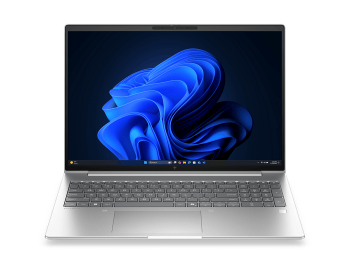 HP EliteBook 6 G2i 16 inch Notebook AI PC, Silver - 16-inch - Pike silver aluminum (E13M7PT)