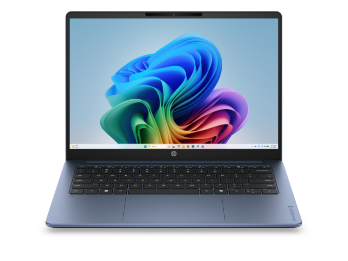 HP OmniBook 3 14 inch Next Gen AI Laptop 14-hz0077QU, Blue - 14" - Starlit blue aluminum (E66C3PA)