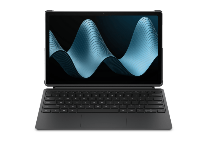 HP OmniPad 12 inch Detachable 12-m0000QU, Silver - 12" - Meteor silver (E6EA2PA)
