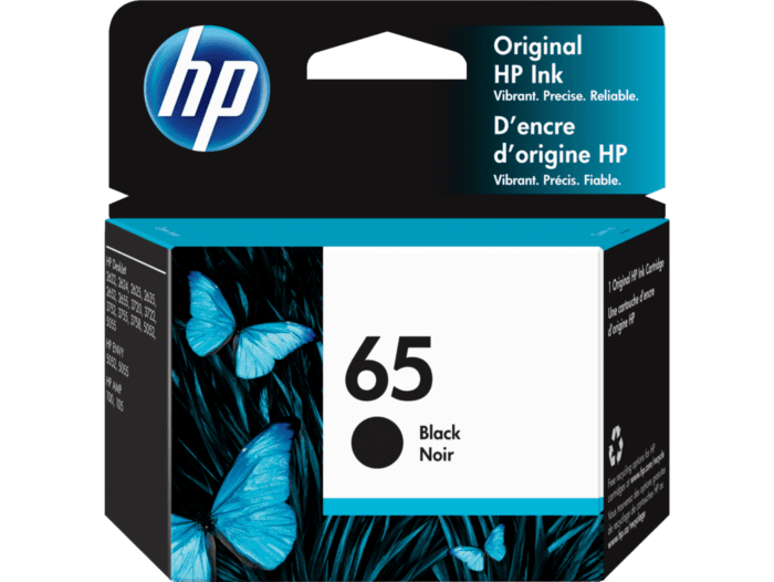 HP 65 Black Original Ink Cartridge 