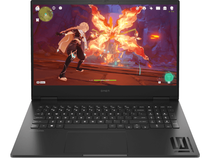 HP OMEN 16.1 inch Gaming Laptop 16-wf0256TX, Black - 16.1-inch - Shadow black cover and base, shadow black aluminum keyboard frame, black chrome logo (B13T9PA)