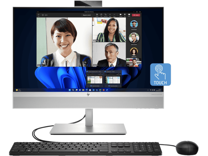 HP EliteOne 840 G9 23.8 inch All-in-One Desktop PC - 23.8-inch - Silver (D80CDPT)