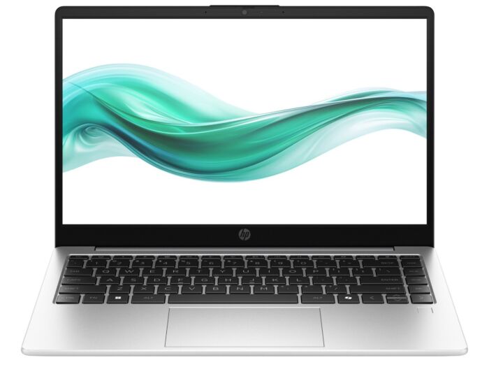 HP 14 inch Laptop AI 14-hc0035TU, Silver - 14" - Natural silver (D78F7PA)