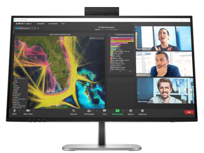 HP Series 5 Pro 27 inch QHD USB-C Conferencing Monitor - 527pm - 27" (9E0Y9UT)