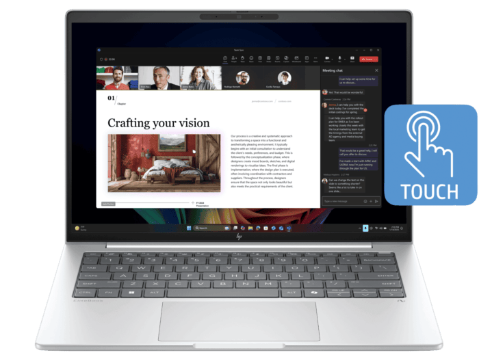 HP EliteBook 8 G1i 14 inch Notebook Next Gen AI PC, Silver - 14-inch - Silver (CZ0M9PT)