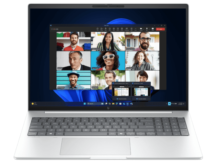 HP EliteBook 8 G1i 16 inch Notebook AI PC, Silver - 16-inch - Glacier silver (BH3J3PT)