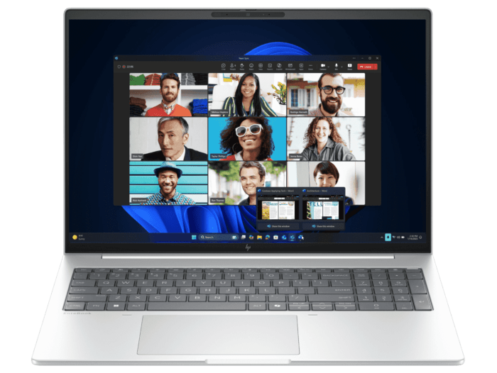 HP EliteBook 8 G1i 16 inch Notebook AI PC, Silver - 16-inch - Glacier silver aluminium (BH3L5PT)