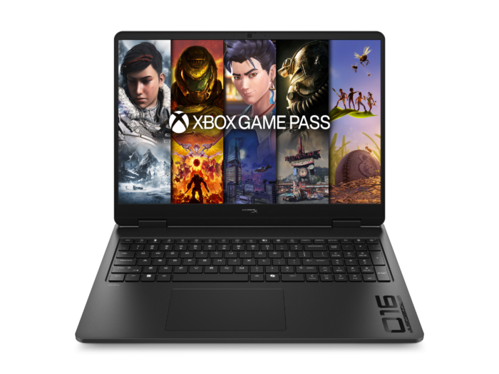 HP OMEN Gaming 16 inch Laptop 16-ap0146AX, Black - 16-inch - Shadow black, black chrome logo (C25KGPA)