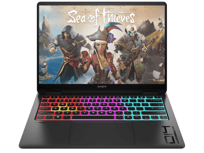 HP OMEN Transcend 14 inch Gaming Laptop 14-fb1041TX, Black - 14-inch - Shadow black aluminum (C81RQPA)