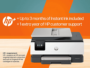 HP OfficeJet Pro 8130e All-in-One Printer Instant Ink Enabled (40Q48B)