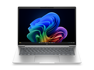 HP ProBook 4 G2i 14 inch Notebook AI PC, Silver - 14-inch - Pike silver aluminum (E04E1PT)