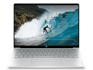 HP OmniBook 5 Laptop AI 14-kf0014TU, Silver - 14" - Glacier silver aluminum (DG6C9PA)