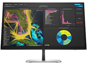 HP Series 5 Pro 27 inch QHD USB-C Monitor - 527pu - 27" (9E0G5AA)