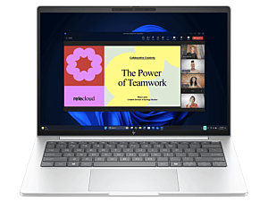 HP EliteBook 8 G1i 14 inch Notebook AI PC, Silver - 14-inch - Glacier silver aluminium (DM1H9PT)