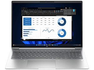 HP ProBook 4 G1i 16 inch Notebook AI PC, Silver - 16-inch - Pike silver (BQ4Q8PT)